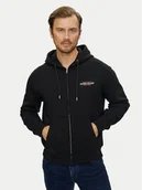 Bluzy męskie - Guess Jeans Bluza M4YQ27 K9V31 Czarny Classic Fit - miniaturka - grafika 1