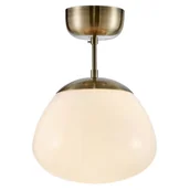 Lampy sufitowe - Oprawa wisząca Rise 108544 Markslojd ściemnialna antyk biała złota - miniaturka - grafika 1