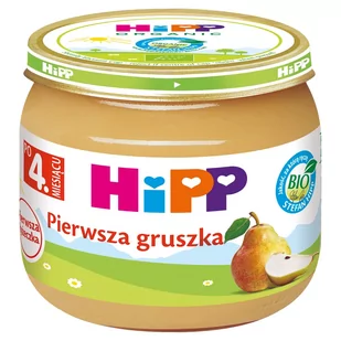 HIPP - BIO Deserek Pierwsza gruszka po 4 miesiącu - Desery dla dzieci - miniaturka - grafika 1