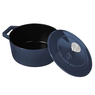 GARNEK ŻELIWNY 20cm 2,7L BERLINGER HAUS BH-6521 - Garnki - miniaturka - grafika 2