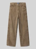 Spodnie i spodenki dla chłopców - Spodnie materiałowe z 5 kieszeniami model ‘ALEX’ - miniaturka - grafika 1