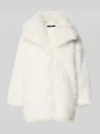 Płaszcze męskie - Płaszcz ze sztucznego futra z kołnierzem z połami - miniaturka - grafika 1