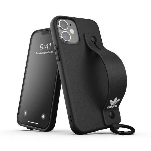 Adidas OR Hand Strap Case iPhone 12 mini 5,4" czarny/black 42393