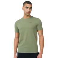 Koszulki męskie - Koszulka męska bawełniana 4F 4FWSS25TTSHM3096-44S Zielony Roz. 4XL - miniaturka - grafika 1