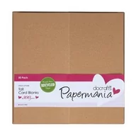Scrapbooking - Bazy do kartek z kopertami DL 50 szt. kraft - miniaturka - grafika 1