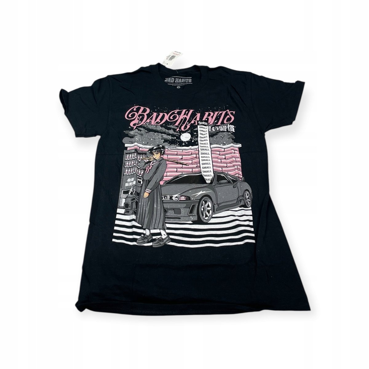 Koszulka T-shirt męski okrągły dekolt SPENCER'S BAD HABITS M