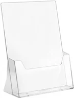 Akcesoria do reklamy - Stojak na ulotki A4 plexi odlewany CDA4 - miniaturka - grafika 1
