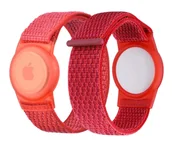 Lokalizatory GPS - Mobile Origin AirTag Strap red - miniaturka - grafika 1