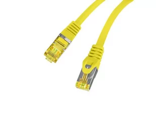 PATCHCORD KAT.6A S/FTP LSZH CU 1M ŻÓŁTY FLUKE PASSED LANBERG - Patchcordy - miniaturka - grafika 3