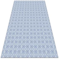 Dywany - Modny dywan winylowy Powtarzalne kółeczka 150x225 cm - miniaturka - grafika 1