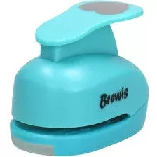 BREWIS Dziurkacz ozdobny 2.5cm Serce D25-30 - Przybory szkolne - miniaturka - grafika 1