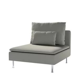 Dekoria pl Pokrowiec na moduł Söderhamn 1-osobowy szary 93 x 99 x 83 cm Etna - Pokrowce na meble - miniaturka - grafika 1