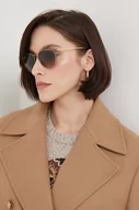 Okulary przeciwsłoneczne - Ray-Ban okulary przeciwsłoneczne damskie kolor brązowy - miniaturka - grafika 1