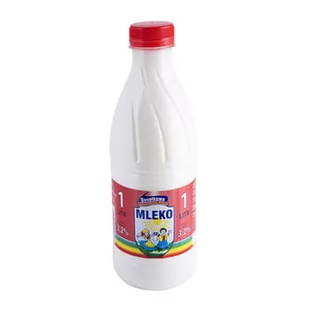 Strzałkowo Mleko 3,2% Butelka 1 Ltr - Szybkie dania obiadowe - miniaturka - grafika 1