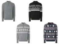 Swetry męskie - LIVERGY® Sweter dzianinowy męski - miniaturka - grafika 1