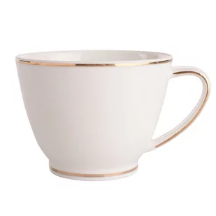 Altom MARIAPAULA ECRU NOVA ZŁOTA LINIA FILIŻANKA JUMBO 400ML 5907508117481 - Filiżanki - miniaturka - grafika 1