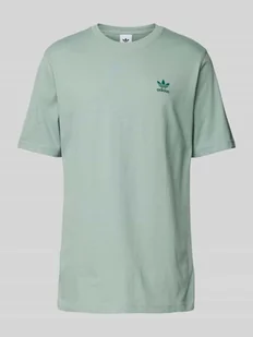 T-shirt z wyhaftowanym logo - Koszulki męskie - miniaturka - grafika 1