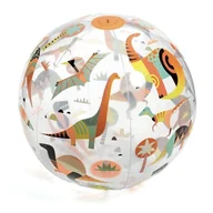 Gry planszowe - Piłka plażowa Dino Fluo DJ00174-Djeco, zabawy w plenerze - miniaturka - grafika 1