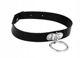Naszyjniki - Nowy naszyjnik cosplay - niewolnik niewolnica opaska obroża choker na szyję - miniaturka - grafika 1