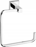 Wieszaki łazienkowe - UCHWYT NA RĘCZNIK QUAD CHROM Fala 69317  - miniaturka - grafika 1