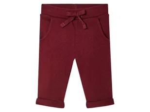 lupilu® Spodenki dresowe dla niemowląt (86/92, burgundowy) - Spodenki dla niemowląt - miniaturka - grafika 1