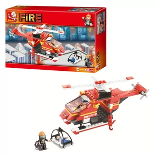 Sluban Helikopter straży pożarnej B0218 - Klocki - miniaturka - grafika 2