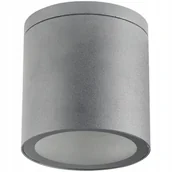 Lampy ogrodowe - Lampa Sufitowa SPOT LED QUAZAR 18 GU10 IP44 KOBI ALUMINIUM Okrągła Szara - miniaturka - grafika 1