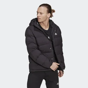 Kurtka męska zimowa puchowa pikowana Adidas HELIONIC - Kurtki i kamizelki sportowe męskie - miniaturka - grafika 1