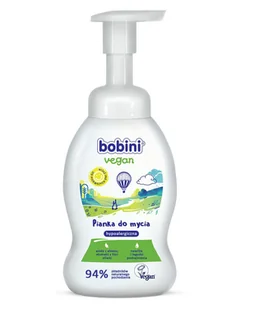 Bobini Vegan hypoalergiczna pianka do mycia 300ml - Kosmetyki do kąpieli - miniaturka - grafika 2