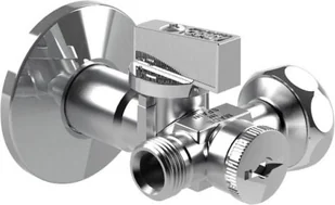 Arco Zawór kątowy Dual z ﬁltrem bez nakrętki antykamienny 1/2"x3/8"x3/4" DUAL29 - Zawory i kraniki - miniaturka - grafika 1