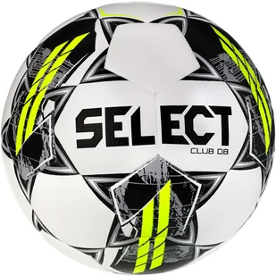 Piłka nożna Select Club DB 3 v23 biało-szaro-żółta rozm. 3 17815 - Piłka nożna - miniaturka - grafika 1