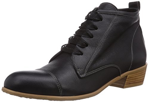 Accatino 961328 damskie kozaki z krótką cholewką, czarny - czarny czarny - 41.5 EU