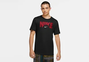 Nike Hbr Dri-Fit Tee Black - Koszulki męskie - miniaturka - grafika 1