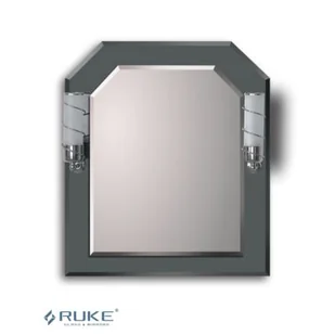 Lustro tradycyjne Rubin 2 53 x 63 cm RUKE - Lustra - miniaturka - grafika 1