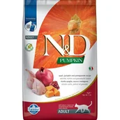 Sucha karma dla kotów - Farmina N&D Adult Pumpkin Quail Pumpkin&Pomegranate Recipe 5 kg - miniaturka - grafika 1