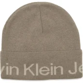 Czapki damskie - Calvin Klein Jeans Czapka | z dodatkiem wełny i kaszmiru - miniaturka - grafika 1