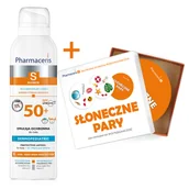 Kremy dla dzieci - Pharmaceris Zestaw S Dermopediatric Emulsja SPF50+ 150ml + Gra słoneczne pary GRATIS - miniaturka - grafika 1
