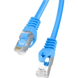 Lanberg Patchcord RJ45 cat.6 FTP 20m niebieski - Patchcordy - miniaturka - grafika 1