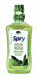 Spry Mouthwash - ziołowy płyn do płukania jamy ustnej, 473 ml - Kosmetyki kąpielowe dla dzieci - miniaturka - grafika 1