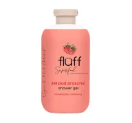Kosmetyki do kąpieli - Fluff żel pod prysznic Truskawka 500 ml - miniaturka - grafika 1