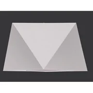 Oprawy, klosze i abażury - Abażur AB-bakaro duży czarny - miniaturka - grafika 1