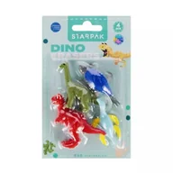 Przybory szkolne - Gumki do mazania Dino 4 szt. - Starpak - miniaturka - grafika 1