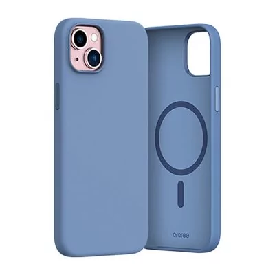 Etui ARAREE Typo Skin M iPhone 15 Plus Niebieski