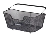 Koszyki rowerowe - Basil Za kosz rowerowy Base L stal 30 x 45 x 21 cm, czarna, ściśle (1 sztuka) 11223 - miniaturka - grafika 1