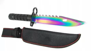 Cs:Go Nóż Rainbow #Bagnet M9 - Zabawki i gry sportowe - miniaturka - grafika 1