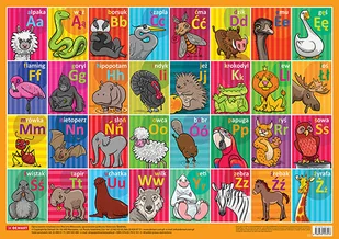 Demart Literki. Plansza edukacyjna na ścianę i biurko praca zbiorowa - Książki edukacyjne - miniaturka - grafika 2
