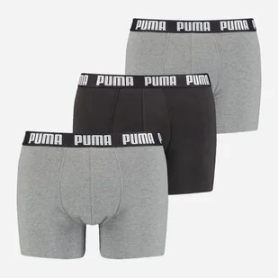 Komplet męskich majtek 2 sztuki Puma Men Everyday Boxer 3P 93529404 S Szary (8720245134798) - Majtki męskie - miniaturka - grafika 1