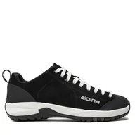 Buty trekkingowe męskie - Trekkingi Alpina Diamond 636H-1 Czarny - miniaturka - grafika 1