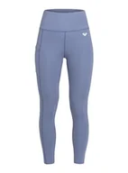 Spodnie rowerowe - Roxy Heart Into IT Ankle Legginsy damskie niebieskie XXL - miniaturka - grafika 1