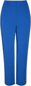 Spodnie damskie - VERO MODA NIEBIESKIE ELEGANCKIE SPODNIE PROSTE WYSOKI STAN 34/34 J7A - miniaturka - grafika 1